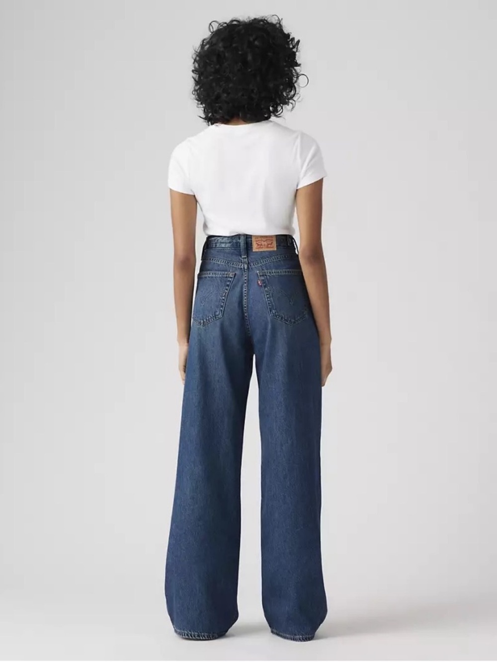 Levi’s High Rise Cinch Baggy Jeans Size 28 - Picture 15 of 16